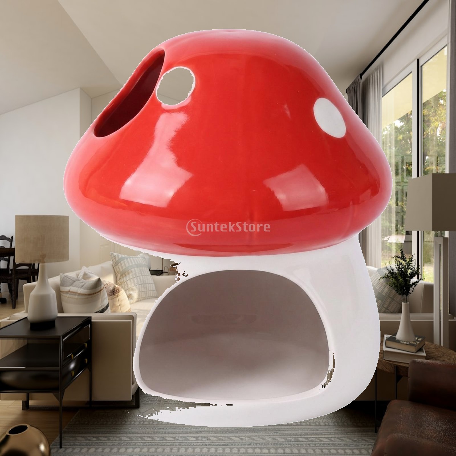 Ceramic Hamster House Cave Hab - Hide Cave Ceramic 评论和价格