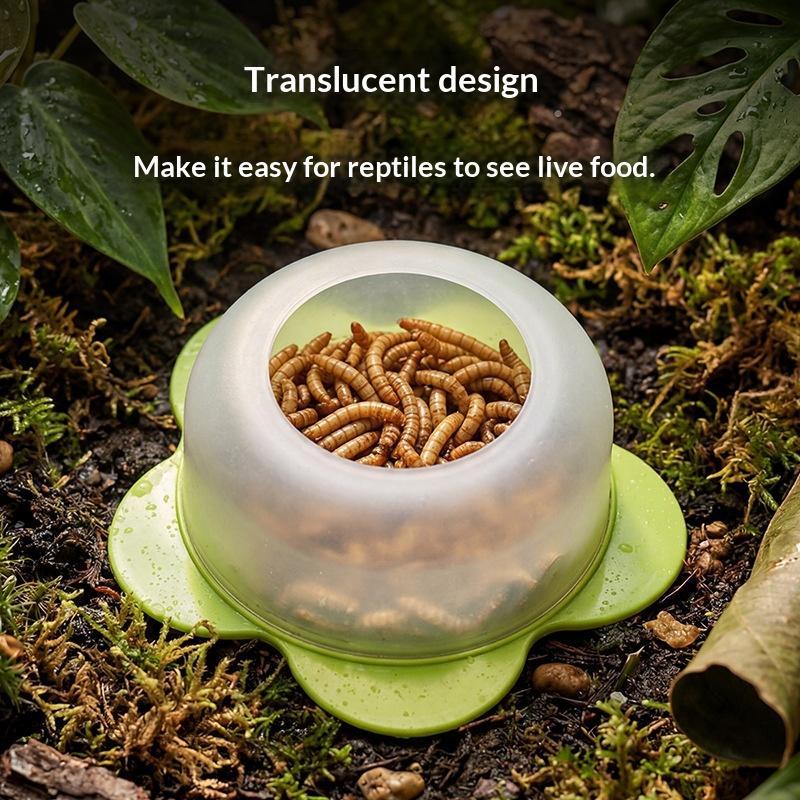 1Pc ABS Reptile Feeding Dish A - Water Dish Reptile 评论和价格