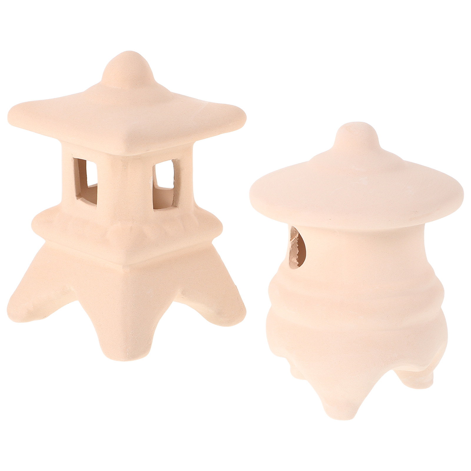 2Pcs Ceramic Fish Tank Decor F - Hide Cave Ceramic 评论和价格